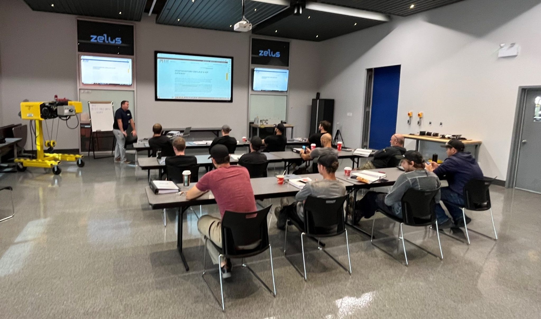Engaged Classroom Training Engaged Training Solutions state of the art training facility.